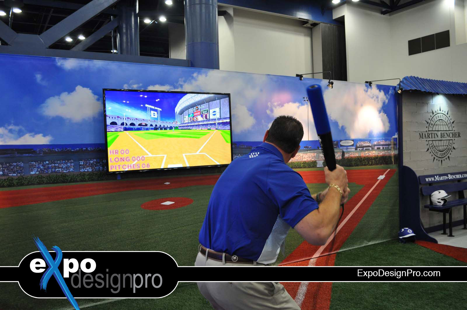Do you need a baseball trade show design for your business? Call on Expo Design Pro to help you.